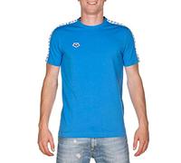 ARENA Unisex-Erwachsene Men's Team Stripe T-Shirt, Königsblau-Weiß (Us), Klein