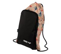 ARENA Unisex Erwachsene Pool Team Allover Gym Sack mit Fronttasche Swim Gear Kordelzug Tasche Ausrüstung Rucksack Tote Sack Pack, Desert Vibes
