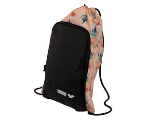 ARENA Unisex Erwachsene Pool Team Allover Gym Sack mit Fronttasche Swim Gear Kordelzug Tasche Ausrüstung Rucksack Tote Sack Pack, Desert Vibes