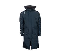 Arena Unisex Erwachsene Team Swim Parka Solid Fleece Warm Winter Coat Waterproof Long Jacket for Women and Men Cold Weather Anorak