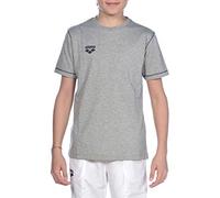 ARENA Unisex-Kinder Team Line Youth Short Sleeve T-Shirt, Grau (Medium Grey), meliert