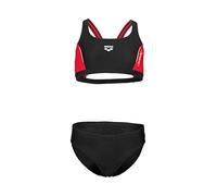 Arena Mädchen Bikini Thrice JR Two Pieces 006493-541 128 Black-Anguria-White