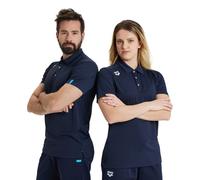 ARENA Unisex Team Poloshirt Recycled Polyester Navy 700 S