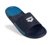 ARENA Herren Badeschlappen Badepantoletten Poolsandalen Urban Active Badeschuhe, Farbe:Blau, Artikel:-200 Navy-White-Turquoise, Schuhgröße:EUR 44