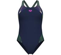 Arena W ARENA NUANCE SWIMSUIT SWIM P VOLT/BLACK-BRIGHT CRIMSON, 38
