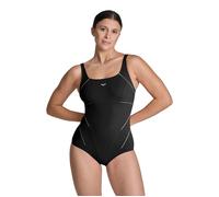 Arena W Jewel One Piece Low C Cup R Black-white Größe: 38 | Badeanzüge Outlet | Damen | Schwarz