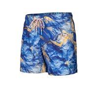 ARENA Water Prints Allover Badehose für Herren, für Meer und Schwimmbad, Badebekleidung aus Bequemem Recyclingstoff, Schnelltrocknendes Material, Herren-Badeshorts mit Innennetz und Seitentaschen