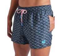 Arena Water Prints Beach X-short Ao Herren Badehose, grün L