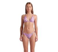 ARENA Water Prints Triangel-Bikini für Damen, Elastischer Recyclingstoff, Schnelltrocknend, Strand- und Schwimmbad-Badeanzug für Damen, Damenbikini mit Herausnehmbaren Cups, Top und Slip mit Bändern