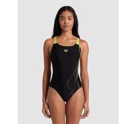 Arena Women's Arena Dive Swimsuit SW Damen | BLACK-SOFT GREEN | 38