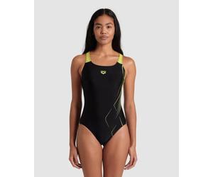 Arena Women's Arena Dive Swimsuit SW Damen | BLACK-SOFT GREEN | 38