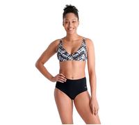 Arena Women's Bodylift Bikini Emma Black Multi-black Größe: 38 | Bikinis Outlet | Damen | Schwarz