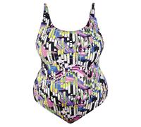 Arena Women's Bodylift Swimsuit Carolina U Bac Black Multi Größe: 2X | Badeanzüge Outlet | Damen | Schwarz