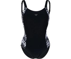 Arena Women's Bodylift Swimsuit Emma Damen | BLACK MULTI-BLACK | 40