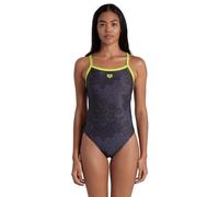 Arena - Women's Camo Kikko Swimsuit Challenge Back - Badeanzug, Gr. S 36, grau (SoftGreen/BlackMulti)