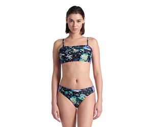 Arena Women's Fun Planet Bikini Bandeau Black Multi Größe: XS | Bikinis Outlet | Damen | Schwarz