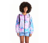 Arena Women's Hooded Jacket Mph Cyan Multi Tie&dye Größe: S | Jacken Outlet | Damen | Grün