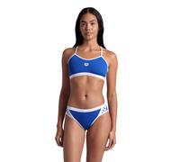 Arena WOMENS ICONS BIKINI CROSS BA Damen Bikini blau/weiß, 36