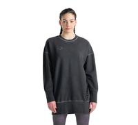 Arena Women's Icons Oversize Crew Delave Black White Größe: S | Kaputzenpullis Outlet | Damen | Schwarz