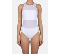 Arena Women's Mesh Swimsuit Vent Back Gr White Größe: 36 | Badeanzüge Outlet | Damen | Weiß