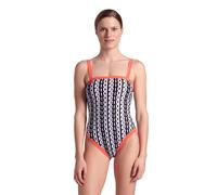 Arena Women's Monogram Swimsuit U Back White Multi-calypso C Größe: S | Badeanzüge Outlet | Damen | Weiß