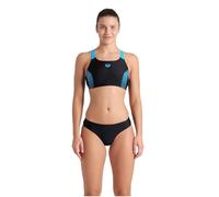 Arena - Women's Openings Bikini Energy Back - Bikini, Gr. L 44, schwarz (Black/Turquoise)