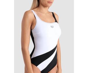 ARENA Women's Swimsuit Liliana U Back Damen | Black-White | 38