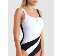 ARENA Women's Swimsuit Liliana U Back Damen | Black-White | 46
