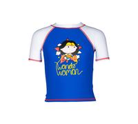 Arena Wonder Woman Kids Girl Uv S/s Tee Neon Blue-white Größe: 6-7 | T-Shirts Outlet | kids | Blau