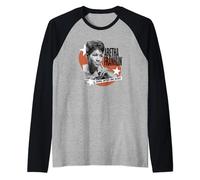 Aretha Franklin Young Retro-Foto, begabt und schwarz Raglan