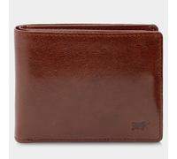 BRAUN BÜFFEL - Herren RFID Geldbörse Arezzo - 4 Kartenfächer und 4 Steckfächer aus echtem Rindleder Schlichtes Design - Tabak