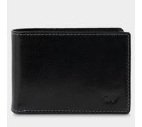 AREZZO RFID Geldbörse 4 Kartenfächer schwarz Herren - Leder