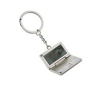 ARFUKA Schlüsselanhänger aus Metall, Laptop-Form, Mini-Schlüsselanhänger, Geschenk für Damen und Herren