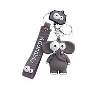 ARFUKA Schlüsselanhänger Cartoon Elefant Anhänger Autoschlüsselanhänger Taschenanhänger Schlüsselringe Schlüsselbund Keychain für Geburtstag Weihnachten Feiertag Geschenk