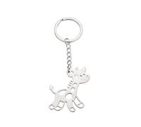 ARFUKA Schlüsselanhänger Giraffe Anhänger Autoschlüsselanhänger Taschenanhänger Keychain Schlüsselbund für Valentinstag Geburtstag Weihnachten Feiertag