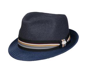 Argos Trilby Strohhut by Chillouts dunkelblau L/XL (58-60 cm)