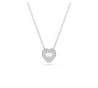 Ariana Grande Kollektion, klare Kristalle und Perlen, Rhodium-Finish, Teil der Ariana Grande Schmuckkollektion, Halsketten, Ohrringe und Armbänder, Einheitsgröße, Kristalle, Zirkonia, Kristall