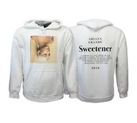 Ariana Grande Sweetener Kapuzenpullover - Offizielles Merchandise XL Weiß