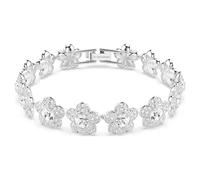 Ariana Grande x Swarovski Armband, Rundschliff, Blume, Weiß, Rhodiniert OS