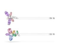 Ariana Grande x Swarovski Haarnadel, Verschiedene Schliffe, Libelle, Blume, Mehrfarbig, Rhodiniert OS