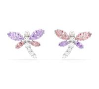 Ariana Grande x Swarovski Ohrstecker, Verschiedene Schliffe, Libelle, Mehrfarbig, Rhodiniert OS