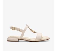 Ariany Sling-Creme Leder Sandalen EU 39/UK 6