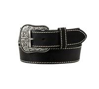 ARIAT A1523401-L Clasic Leather Ladies Belt - Black - Large