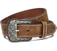 ARIAT Accent Stitch Belt S braun