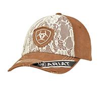 Ariat Accessories Women's Lace Logo Cap OS, Brown