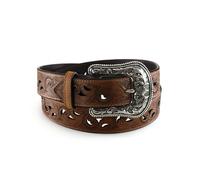 Ariat Accessories Women's Scroll Paisley Belt XL, Brown