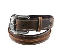Ariat Center Bump Belt Medium Brown 32