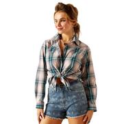 ARIAT Damen Billie Jeans Shirt, Tomboy Plaid, X-Groß