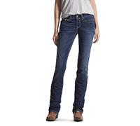 ARIAT Damen R.e.a.l. Mid Rise Stretch Icon Stackable Straight Leg Jean, blau, 54