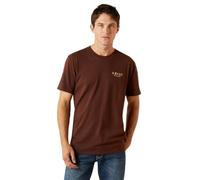 Ariat Deep Mahagony Haters Club T-Shirt für Herren, Dunkles Mahagoni, L